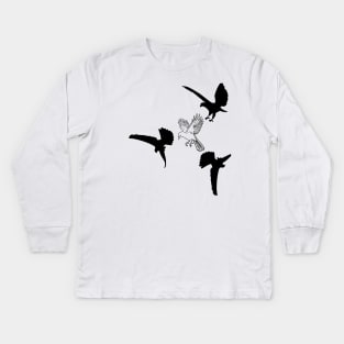 Bird of Prey Kids Long Sleeve T-Shirt